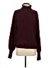 Amicale Solid Burgundy Turtleneck Sweater Size S (estimated) - photo 1