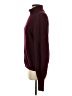 Amicale Solid Burgundy Turtleneck Sweater Size S (estimated) - photo 5