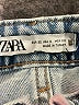 Zara 100% Cotton Blue Jeans Size 0 - photo 7