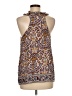 Joie Brown Sleeveless Blouse Size M - photo 2