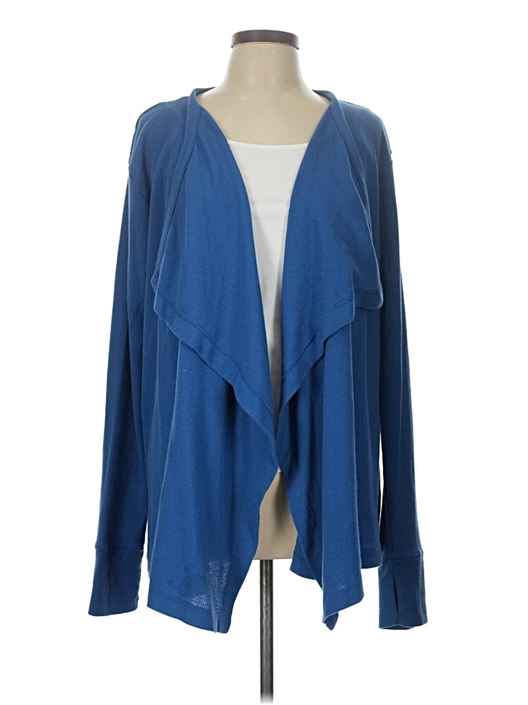 Pre-owned Unbranded Cardigan Sweater In Blue