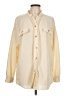 Unbranded 100% Polyester Color Block Ivory Long Sleeve Blouse Size L - photo 1