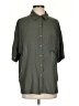 Splendid 100% Viscose Solid Green 3/4 Sleeve Button-Down Shirt Size XS - photo 1