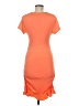 Shein Orange Cocktail Dress Size 6 - photo 2