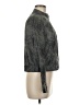 Courtenay 100% Polyester Print Gray Jacket Size 6 - photo 4