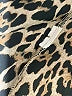 Zara Basic Animal Print Brown Long Sleeve Blouse Size XS - photo 8