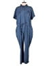 Joan Rivers Solid Blue Jumpsuit Size XL (petite) - photo 1