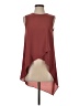 BCBGMAXAZRIA 100% Polyester Burgundy Orange Sleeveless Blouse Size XXS - photo 1
