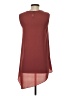 BCBGMAXAZRIA 100% Polyester Burgundy Orange Sleeveless Blouse Size XXS - photo 2