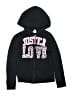 Justice Black Zip Up Hoodie Size 7 - photo 1