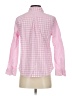 Talbots 100% Cotton Checkered-gingham Pink Long Sleeve Button-Down Shirt Size S - photo 2