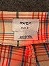 RVCA Plaid Red Ivory Casual Pants Size 27 waist - photo 7