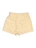 H&M Gold Ivory Shorts Size 8 - photo 2