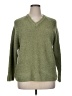 Fashion Bug Green Pullover Sweater Size 14 - 16 - photo 1