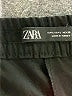 Zara Solid Black Track Pants Size L - photo 4