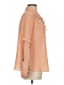 Polagram 100% Polyester Orange 3/4 Sleeve Blouse Size S - photo 4
