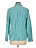 Chico's Teal Long Sleeve Button-Down Shirt Size Lg (2) - photo 2