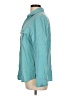 Chico's Teal Long Sleeve Button-Down Shirt Size Lg (2) - photo 5