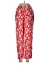 Boden 100% Viscose Print Red Casual Pants Size 8 (petite) - photo 2