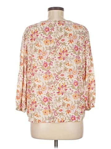 Marina Luna 3/4 Sleeve Blouse (view 2)