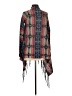 Altar'd State 100% Acrylic Red Poncho Size S - photo 2