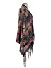 Altar'd State 100% Acrylic Red Poncho Size S - photo 4