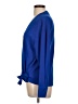 MELLODAY 100% Polyester Blue Long Sleeve Blouse Size L - photo 5