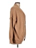 Pink Rose 100% Polyester Tan Cardigan Size L - photo 4