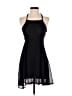Unbranded Solid Black Cocktail Dress Size S - photo 1