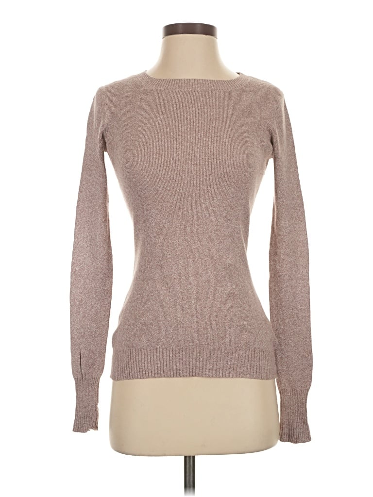 Pre-owned Express Pullover Sweater In Brown