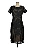 GOLDIE 100% Polyester Black Cocktail Dress Size M - photo 1