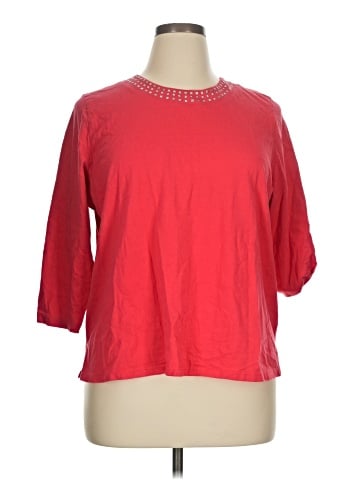 Alia 3/4 Sleeve Top (view 1)