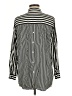 Unbranded Stripes Ivory Long Sleeve Button-Down Shirt Size L (estimated) - photo 2
