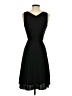Ann Taylor Solid Black Cocktail Dress Size 0 - photo 2