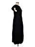 Unbranded 100% Rayon Solid Black Casual Dress Size M (estimated) - photo 4
