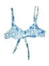 Unbranded Paisley Blue Swimsuit Top Size S - photo 1