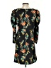 Astrid 100% Polyester Floral Black Casual Dress Size S - photo 2