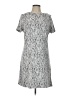 PREMISE Graphic Gray Casual Dress Size L - photo 1