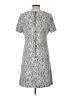 PREMISE Graphic Gray Casual Dress Size L - photo 2
