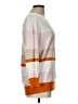 Ann Taylor LOFT Outlet Color Block Orange Pullover Sweater Size L - photo 4