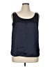 Dana Kay 100% Polyester Black Sleeveless Blouse Size 16 - photo 1