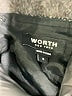 Worth New York Chevron-herringbone Gray Casual Skirt Size 8 - photo 4