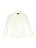 Tommy Hilfiger Polka Dots Ivory Green Long Sleeve Button-Down Shirt Size 10 - photo 1