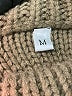 Unbranded 100% Acrylic Solid Brown Turtleneck Sweater Size M - photo 5