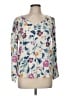 Old Navy Ivory Long Sleeve Blouse Size M - photo 1