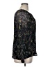 Sundance 100% Viscose Print Black Long Sleeve Blouse Size XL - photo 4