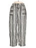 Shein Curve Stripes White Casual Pants Size 0X - photo 1