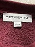 WeWoreWhat Solid Burgundy Sweatshirt Size XL - photo 7