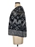 Bleuh Ciel 100% Polyester Black Short Sleeve Blouse Size XS - photo 5