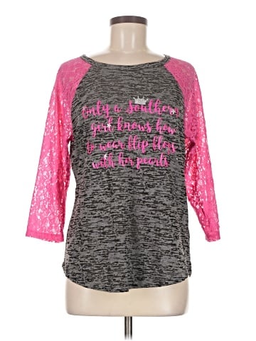 Assorted Brands 3/4 Sleeve T-Shirt (view 1)